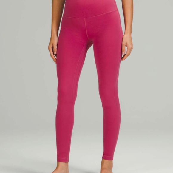 Lululemon Align High-Rise Pant 28" Size 2 in Pink Lychee - Picture 2 of 6